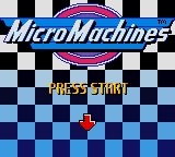 Micro Machines 1 and 2 - Twin Turbo Title Screen